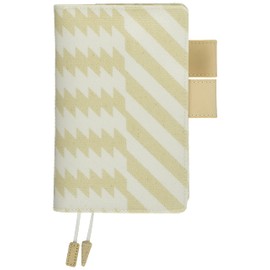 Hobonichi Techo Original & Planner Cover [A6 Cover Only] mintdesigns: Zig-Zag (White)