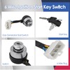 Key Switch of 6 Wire Ignition Start Ignition Start Key