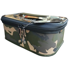 Fox Aquos Camolite Bait Storage Large 25 x 16.5 x 9 cm - Bait Bag for Boilies, Boilie Bag for Carp Fishing, Fishing Bag for Carp Bait