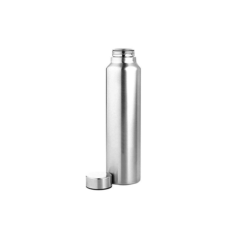 Steel Water Bottles 1 Litre Steel Water Bottle, 1L, Silver