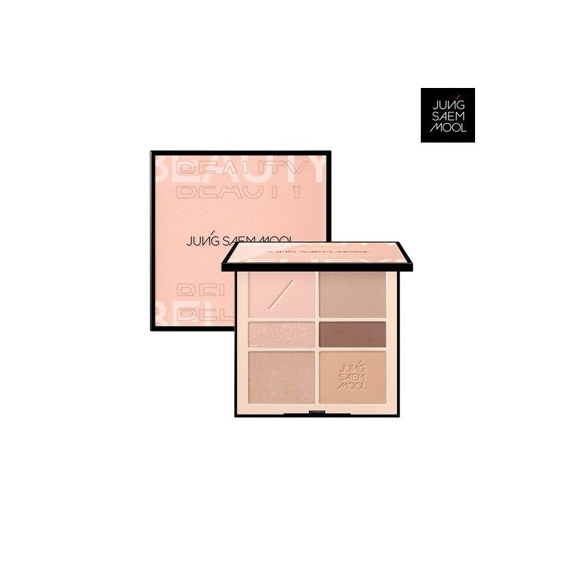 Jeongsaemmul Artist eye palette + 5 double touch-up makeup pads