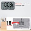 WallarGe Auto Set Digital Wall Clock Battery Operated, Desk Clocks