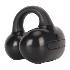 Clip On Bluetooth Earbuds, Open Earphones, Sports Bluetooth 5.3 Wireless Earphones HiFi Touch Control for Driving, Business, Sports (Black)