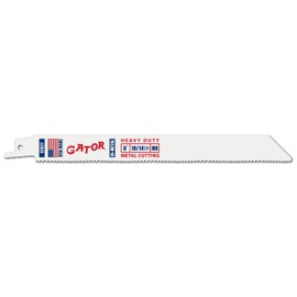 Gator Reciprocating Saw Blades 8" x 3/4" x .050 10/14tpi - 10 Pack
