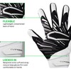 CUTTERS - Game Day Pro Youth Receiver Gloves Black M