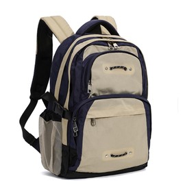 SEWAFOX Unisex Backpack for men＆women，15-inch Laptop backpack，bookbags with 2 main compartment, Multiple Pockets daypack for school