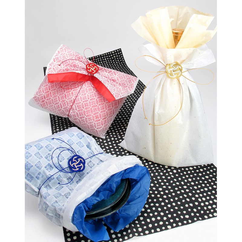 Indigo PG875 Wrapping Bag, Decorative Bag, Undragon/White Gold