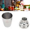Cocktail Shaker 304 Stainless Steel with Double Ended Measuring Cup