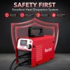 TRQ Portable MMA200S Welding Machine Stainless Steel Handheld Welder DC
