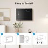 Bonsaii Safe Box with Key Lock, Steel Security Lock Box,