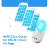 6 Pack Magnetism Glue Cards TIENBE Indoor Plug-in Fly Trap