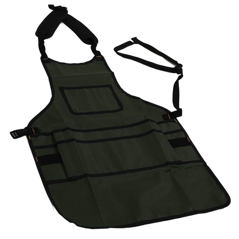 Work Apron Multi Pocket Waterproof Oxford Cloth Tool Bag Pouch