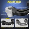 Nilight Light Mounting Bracket Hood Cowl Mount Brackets for Front