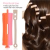 Crazy Sale 8 Sizes Standard Hair Rollers Heat Perm Wave