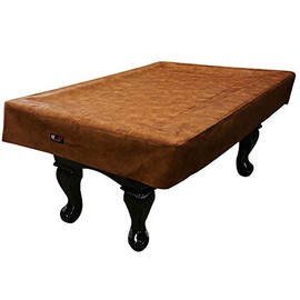 7'/8'/9' Heavy Duty Leatherette Billiard Pool Table Cover (Several Colors Available) (Russet - 7ft)