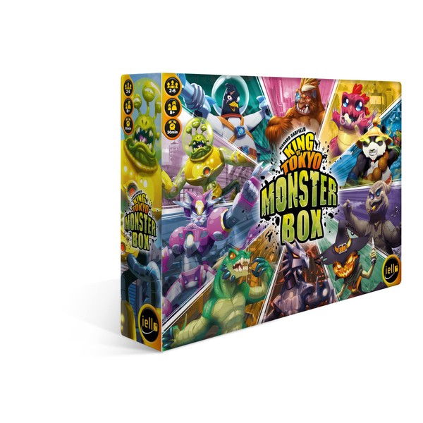 IELLO King of Tokyo Monster Box, Strategy Board Game, 2-6