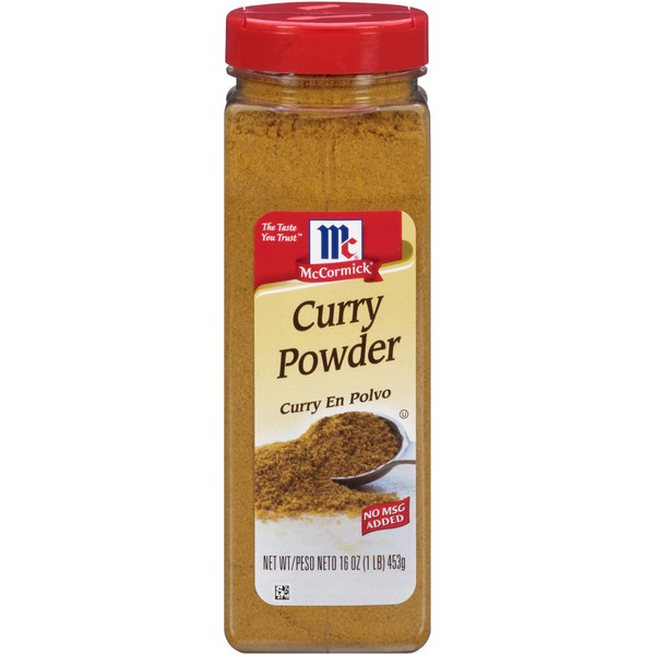 McCormick Curry Powder, 16-Ounce jars (PACK OF 2)