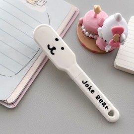 Issh Cooperator Teddy Bear Hairbrush Portable Travel Folding Cute Mini Hairbrush