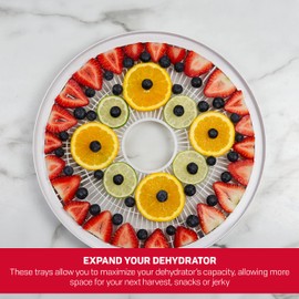 NESCO LT-2SG Plastic 13 1/2" Add-A-Trays, accessory, Gray