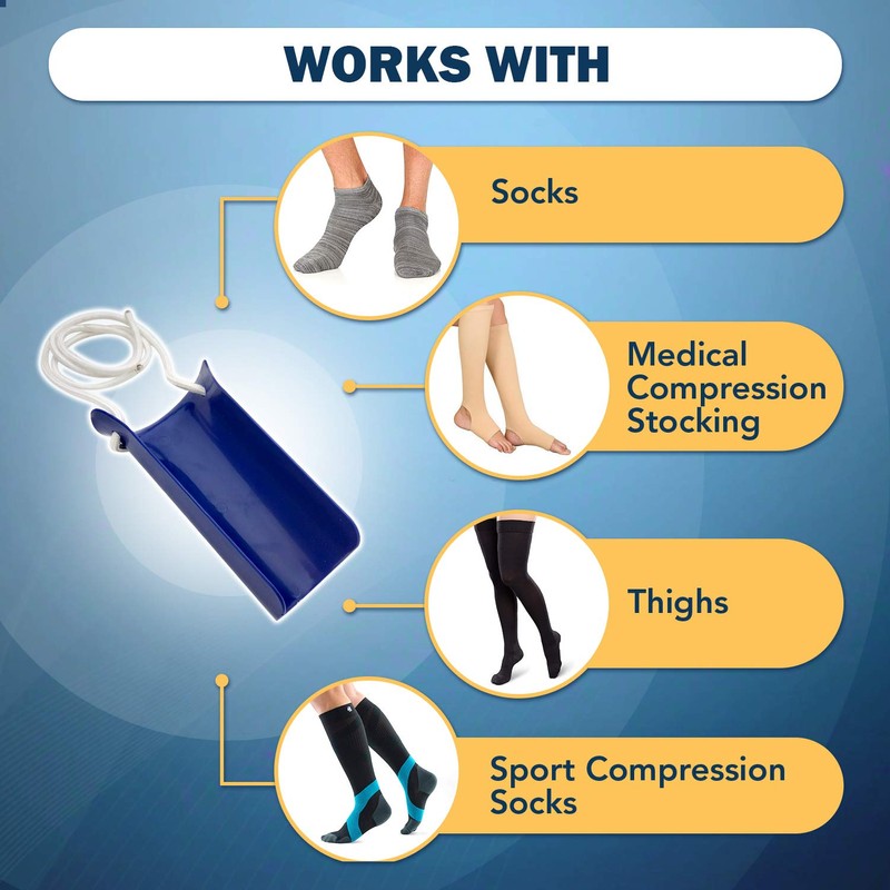 Compression Stockings Threader - Helps The Elderly or Those with