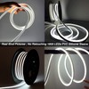 SURNIE 50ft/15m LED Neon Rope Lights - 110V Flex Strip