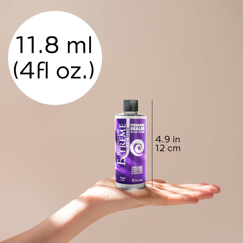 Backscratchers Extreme Permanent Glaze Sealer - Clear Permanent Top Coat