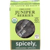 Spicely Organic Juniper Berries Whole 0.20 Ounce ecoBox Certified Gluten-Free