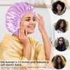Satin Bonnet Silk Bonnet Hair Bonnet for Sleeping-Slouchy Beanie Hat
