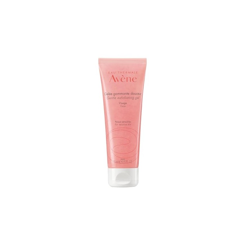 Avene Gel Exfoliante Facial Suave, Piel Sensible, 75ml