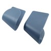 Kemcatui 6 Pairs Adjustable Pot Lid Organizer, Blue Wall Mount