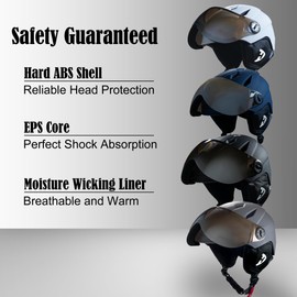 Daytona Carver W/Shield- Dull Grey- M