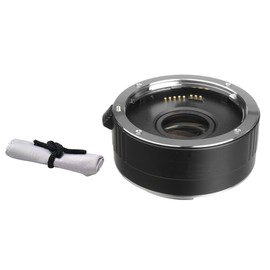 Canon EOS M6 2X Teleconverter (4 Elements) + Nw Direct Microfiber Cleaning Cloth.