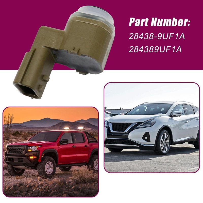 XQSMWF 28438-9UF1A Reverse Backup Parking Assist Sensor Compatible With Nissan