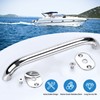 Marinebaby 2X 12 inch Boat Handle handrail Polished Stainless Steel