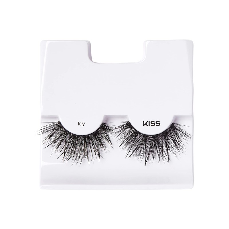 KISS Lash Drip False Eyelashes, Spiky X Boosted Volume, Unique