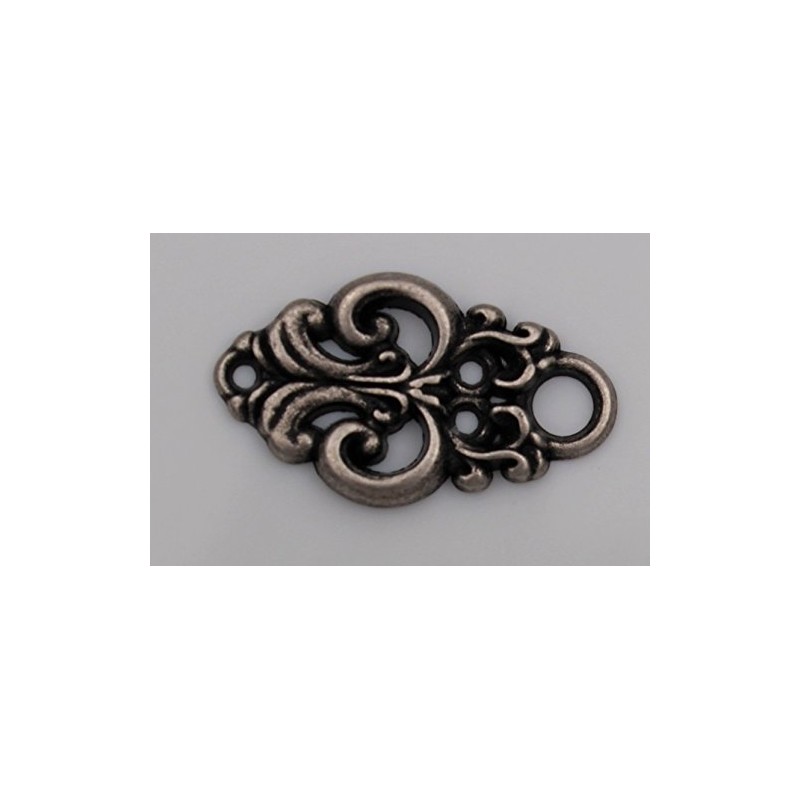 Hartmann-Knöpfe 4 pieces (2 pairs) pretty bodice hooks bodice eyelets