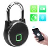 Intelligent Fingerprint Lock Bluetooth APP IP65 Waterproof Long Standby Time