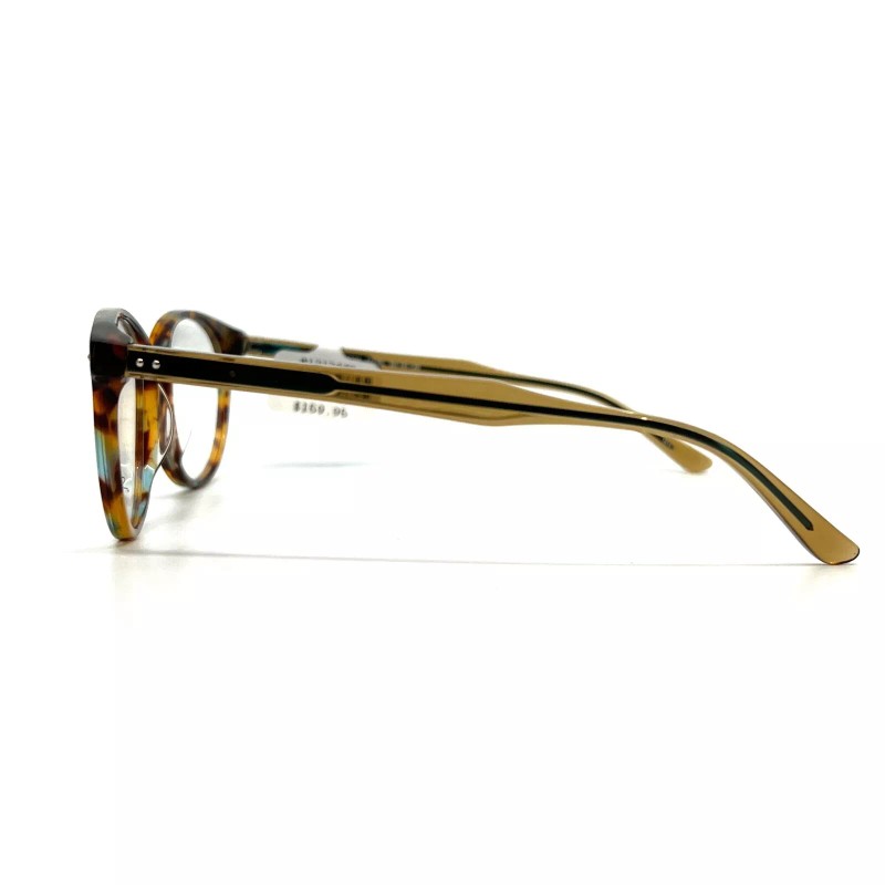 Salsa Eyeglasses Frames SA 6008 TO/BL multicolor brown round optical