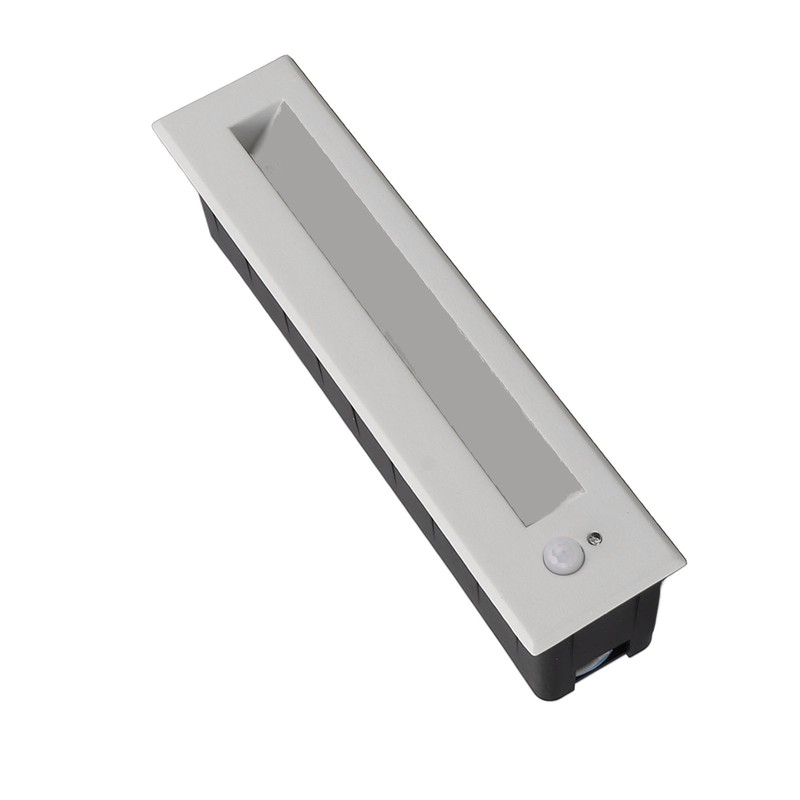 Recessed Sensing Step Light Frosted White LED Stair Light for