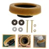 COHEALI 1 Set Toilet Wax Ring and Bolt Durable Toilet
