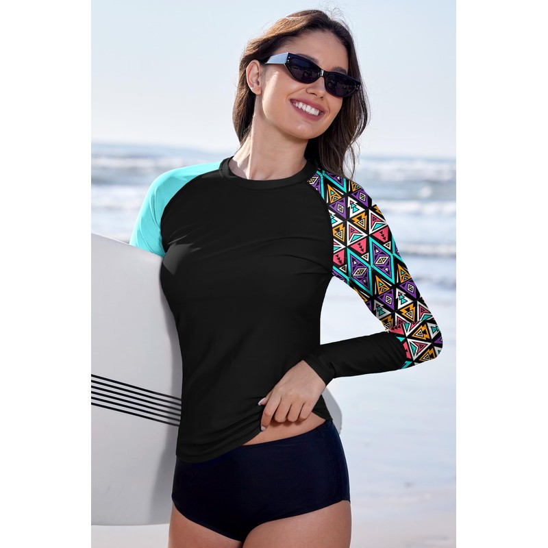 BesserBay Lady Summer Swim UPF Uv Rashguard Sun Protective Sunproof