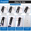 Eoppen 444Pcs Rivet Nut Tool Kit, Rivnut Tool Kit with