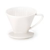 Else Coffee Filter Ceramic White Size XL Diameter 12.2 cm