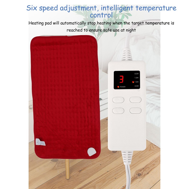 Electric Heating Pad Multifunctional Single Size Home Heating Blanket with