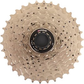 Edge Bicycle Cassette 9 Speed Silver Mountain Bike Sprocket 9-Speed Gear Ratio 11-32 | 11-34 | 11-36 (11-34 Teeth)