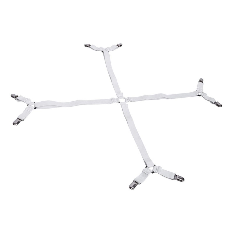 Fdit Bed Sheet Holder Straps High Elastic Band Adjustable Bedding
