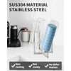 Mukkuri Drying Rack, Stainless Steel Kitchen Stand Holder for Bottles,