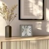 Thomas Kent Nordic Green Square Mantel Clock - Quartz Movement