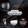PARTWELL Wheel Weights Lead Clip on Tire Weights, P-Series 1.75
