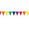Beistle Rainbow Pennant Banner
